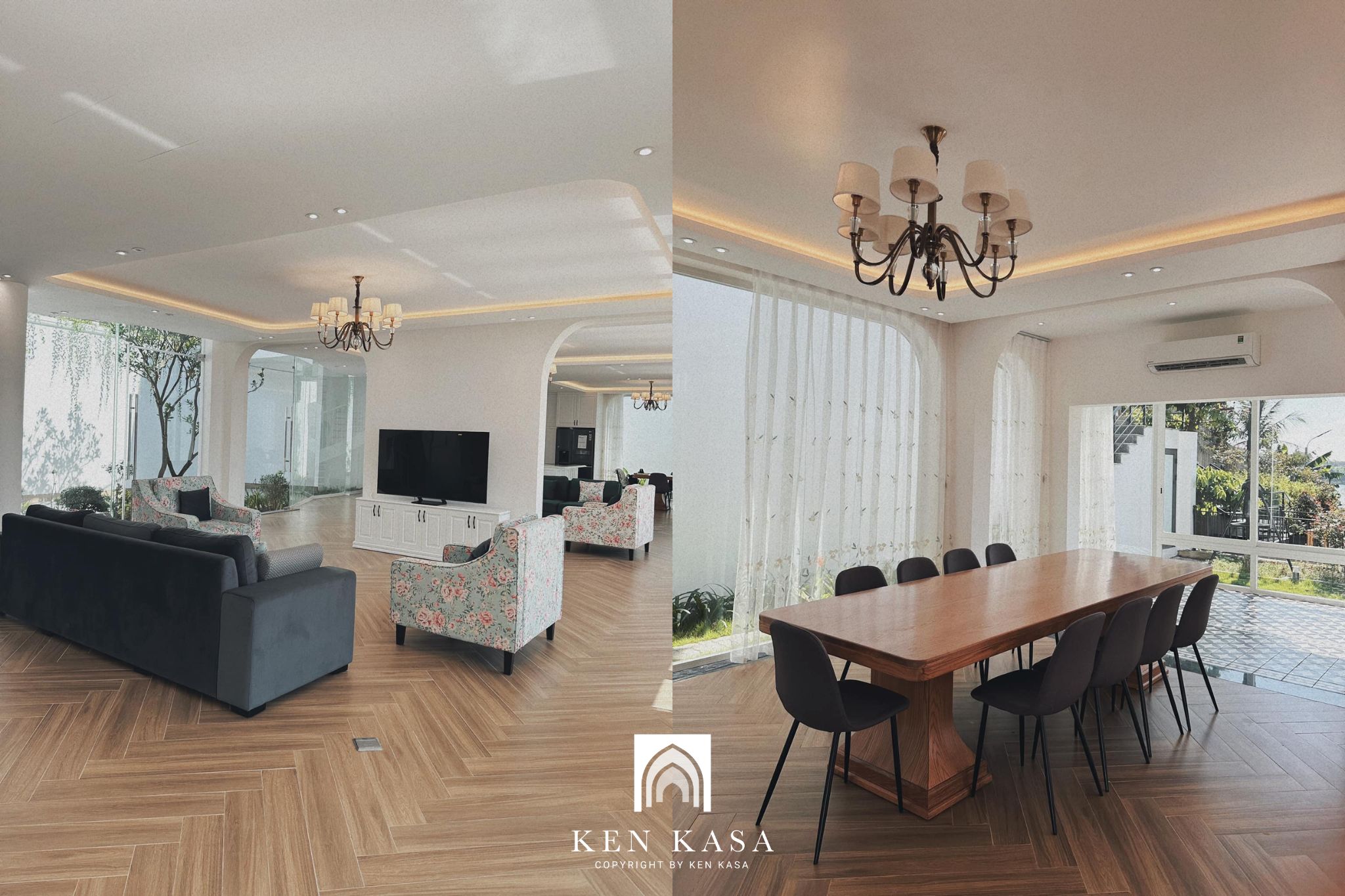 mẫu thiết kế nội thất homestay ấn tượng